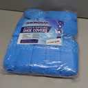 Strongman Tools Shoe Covers 120-Pack (60 Pairs) Shoe Protector for Men & Women, Disposable Shoe Covers Non Slip & Reusable, Water-Resistant Booties for Shoes, Durable for Indoor & Outdoor Use