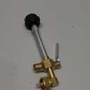 Flame King Propane Refill Fitting Adapter Valve for 1LB Camping Refillable Tank Cylinders