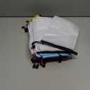 EOOUT 32pcs A4 Zipper Pouch Bags, Mesh Pouch Bags with Labels for Board Games & Puzzles Supplies, Waterproof Document Zipper Cases for School Toys Office Cosmetics Travel Storage,8 Colors