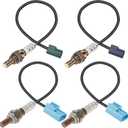 O2 Oxygen Sensor Upstream and Downstream 13675 234-3113 250-24403 Compatible for Infiniti FX35 FX45 (2003-2008) G35 M45 Q45 & for Nissan 350Z Altima Murano NV1500 - Direct Fit
