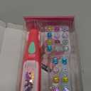 Hair Gem Stamper Kit, Bling Hair Jewels for Girls Toys, Hair Styling Tool with Reusable Shining Diamonds, Birthday Gifts Toys for Girls Ages 3 4 5 6 8-12