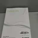 deweisn Floor Mount Tri-Fold Lighted Vanity Mirror with 21 LED Lights, Touch Screen and 3X/2X/1X Magnification, Two Power Supply Modes Make Up Mirror,Travel Mirror