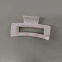 PANTIDE 1Pcs Coquette Pink Bow Hair Claw Clips for Women Girls - Cute Bow Preppy Trendy Rectangle Nonslip Banana Hair Clips, Thin Thick Short Long Curly Accessories, Birthday Bachelorette Wedding Gift