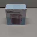 Boperzi Toothbrush Holder Wall Mounted Toothpaste Dispenser Gray Dustproof Cover for Shower Bathroom Set with 2 Toothpaste Squeezers (Not Electric)