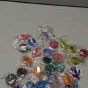 30 Pack Frosted Retractable Badge Reels with 24" Cord, ID Badge Holders Clips for Work, Office, Hospital, Events (Frosted Transparent)