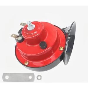 300DB Super Loud Car Horn, 12V 4A Waterproof Air Horn Replacement Kit, Electric Snail Horn for Cars, Motorcycles, Trucks, Bicycles, Marine Cars, Universal Automotive Accessories