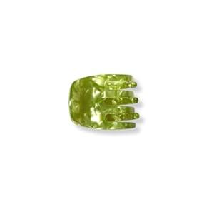 MACHETE Women Hair Clip Mini Claw Clip, 1.25 inch Hair Clamps Fashion Hair Accessories (Abalone)