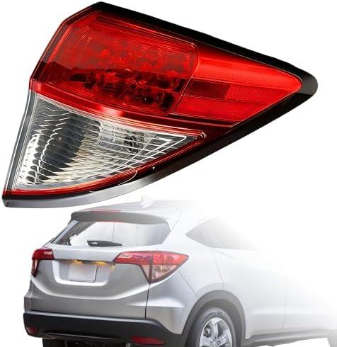 ChaoTianxia Tail Light Assembly Compatible With 2016-2022 Honda HRV - (Right Passenger Side), Replace 33502-T7W-A31