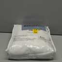 Off White Sheer Curtains 108 Inches Long 2 Panels, Thin Textured Linen Look Ceiling Curtains & Drapes for Living Room, Rustic See Through Window Decor, Pinch Pleat Sliding Glass Door Curtain