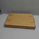 Wooden Serving Ottoman Tray With 4 Coasters, Breakfast Tray With Handles, Home Decor for Living Room, Coffee Table
