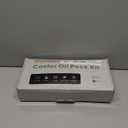 10 Pcs Castor Oil Pack Wrap, Plus Size for Men & Women, XL Reusable Castor Oil Pack Set for Eyes Neck Stomach Waist Knees Legs Feet, Flannel Cotton, Anti Oil Leak, Machine Washable (Light Gray)