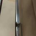 Ivilon Drapery Treatment Window Curtain Rod - Acrylic Ball 1 inch Pole. 28 to 48 Inch. Warm Gold