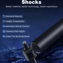 Front Shocks Absorbers,ECCPP 2pcs Gas Auto Shocks for Chevy Fits 1999-2007 for Chevy Silverado 1500,1999-2007 for GMC Sierra 1500 Pair Shocks Gas Struts with 344380 37149 RWD