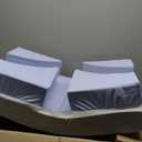 Side Sleeper Pillow with Arm Hole, Adjustable Shoulder Pillow for Side Sleepers, Memory Foam Pillows Provides Support & Reduces Arm Pressure, Cooling Nylon arn piliows, Cuff Pain Relief, Blue