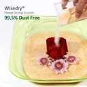 wisedry 10 LBS Silica Gel Flower Drying Crystals, 2 Packs of 5 LBS, Fine Crystals < 1mm, Color Indicating, Reusable