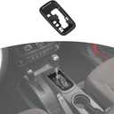 RT-TCZ for Jeep JK Gear Shift Panel Cover Trim for Jeep Wrangler JK JKU 2011-2017 Black Carbon Interior Accessories 1pc