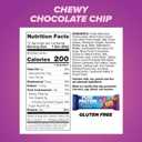 Pure Protein Chewy Chocolate Chip Protein Bars 20g Protein, 3g Sugar, 190 Calories (12 count) Low Sugar* High Protein Snack - Gluten Free - Perfect for a Healthy Snack (EXP 04/21/27)