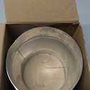 6 Inch to 5 Inch Duct Reducer Increaser Galvanized Steel Air Duct Adapter Round Crimped Pipe Connector Fitting Coupling for HVAC Ventilation Systems