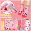 Unicorn Socks Gifts for Girls kids Cute Animal Fun Crew Fashion Funny Novelty Soft Cotton Socks 6 Pairs (M)