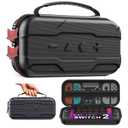 Switch Case for Nintendo Switch 2 & Switch OLED - Premium Protective Carrying Case with Storage for Console, Joy-Cons, 10 Game Cards - Durable Travel Case for Nintendo Switch 2/Switch OLED Accessories (M-Bag only)