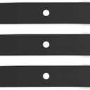 Lawn Mower Blade Toro Timecutter Z Mower 110-6837-03 115-5059-03 Replace for Toro Timecutter 50 inch Deck Z5000 SS5000 SS5060 MX5000 MX5025 MX5050 MX5060 SWX5050(3 Pack)