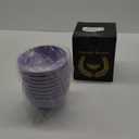 HOTEC BPA Free Unbreakable Wheat Straw Cereal Bowls - Microwave & Dishwasher Safe Soup and Salad Bowls, Set of 8, 26oz, Purple