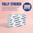 Multifold Paper Towels Bulk - 12 Pack Case, 250 Sheets/Pack (3,000 Total), Highly Absorbent Recycled Disposable Hand Towels for Bathrooms, Dispensers, Restaurants & Offices, Made in USA
