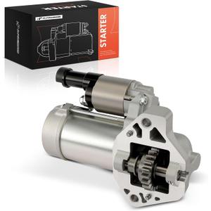 A-Premium Starter Motor Compatible with Acura MDX 2007 2008 2009 V6 3.7L, 12V 1.8KW 19-Tooth Counterclockwise, Replace# 410-52318, 428000-4120, 31200-RYE-A01