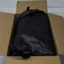 NOKINS 4PCS Golf Cart Diamond Seat Covers Kit, Front&Rear Seat Covers Fits EZGO TXT 1994-2013/EZGO RXV Standard Seat Cushion, EZGO Vinyl Seat Cover Accessories, No Staples(Black&Black Stitch)