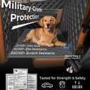 Doglike UNBREAK Hard Bottom Dog Car Seat for Back Seat Passenger Friendly