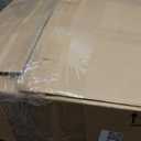 Sintuff 4 Pcs 44 x 21 x 4 Patio Chair Cushions Outdoor Chair Cushion Seat/Back Tufted Pillow with Ties Water Resistant Replacement Indoor Patio Furniture Outdoor Furniture (Solid Color,Orange)