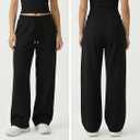 Common Stitch 3 Pack Sweatpants Women, Wide Leg Womens Sweatpants, Workout - Yoga Pants