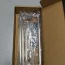 Ravinte 5 Pack Solid 7-1/2 Inch Square Cabinet Handles - Brushed Nickel Drawer Pulls - Kitchen Hardware