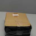 Magnetic Fireplace Cover, Fireplace Blocker Blanket Stops Heat Loss, Adjustable Fireplace Draft Stopper with 12 Magnets for Indoor Iron Frame Black 36" W x 36" H