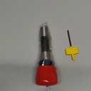 OSCARBIDE Indexable End Mills, 2" Cutting Diameter, 6-1/8" Overall Length, R8 Shank, 5 Flutes, 90, with 5 Pieces APKT1604 Carbide Inserts