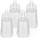 4 Pack Replacement Water Filter for Breville Espresso Machine Barista Touch Bes880, Barista Pro BES878, Oracle Touch BES990, Oracle BES980, Dual Boiler BES920 Bambino ClaroSwiss Sage by Funmit