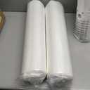 COZYVIDA Outdoor Deep Seat Cushion Set of 2, 22"x24"x5.1" Seat & 23"x19" Back, C0 Water-Resistant Breathable Fabric, UV-Resistant 1000+ Hrs, 30D Foam with Recycled Fiber Fill,Natural Linen