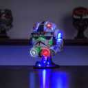 2 x LED Lighting Compatible with Lego 75429 at-at Driver Helmet, Light Kit Compatible with Lego 75429, NOT Included The Model Set - JUST Lights(B-Light CR Version)