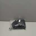 AEEZO Womens Long Sleeve Workout Jumpsuit Zip Up Yoga Rompers Sexy Tummy Control One Piece Bodycon Bottom Pants (Medium, #3 Thermal Black)