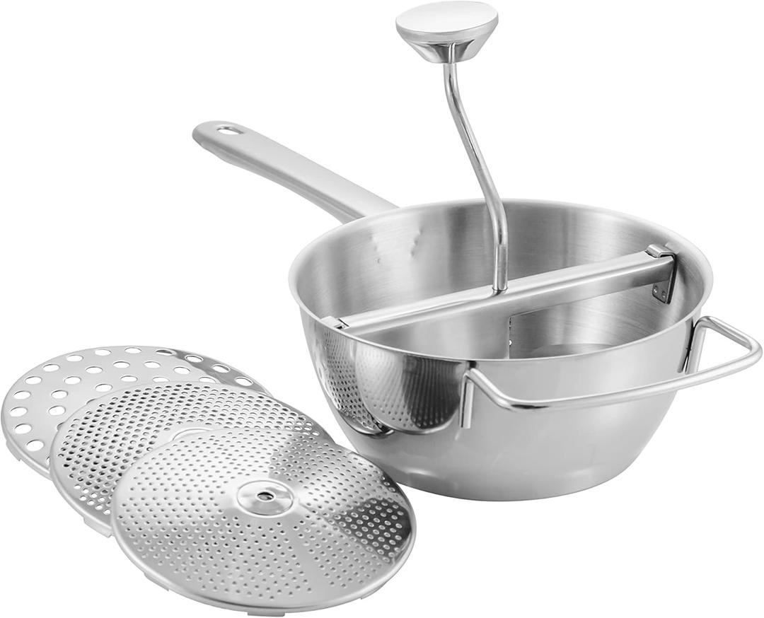 PrepNCook by McSunley Stainless Steel Food Mill