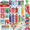 192PCS Christmas Party Favors for Kids-24 Pack School Stationery, Bulk Goodie Bag Stuffers, Christmas-Themed Classroom Gift Exchange School Games Prizes