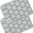 Inflatable Seat Cushion, Porous Design Sitting Pad, Air Seat Cushion, Portable Seat Cushions for Airplane Wheelchair Office Camping, 2 Pack