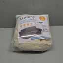 Asnomy Couch Covers for 3 Cushion Couch Stretch Sofa Covers Slipcovers, Pet Protector Furniture Covers for Dogs Cats Spandex Jacquard Fabric Small Checks LargeOff-White