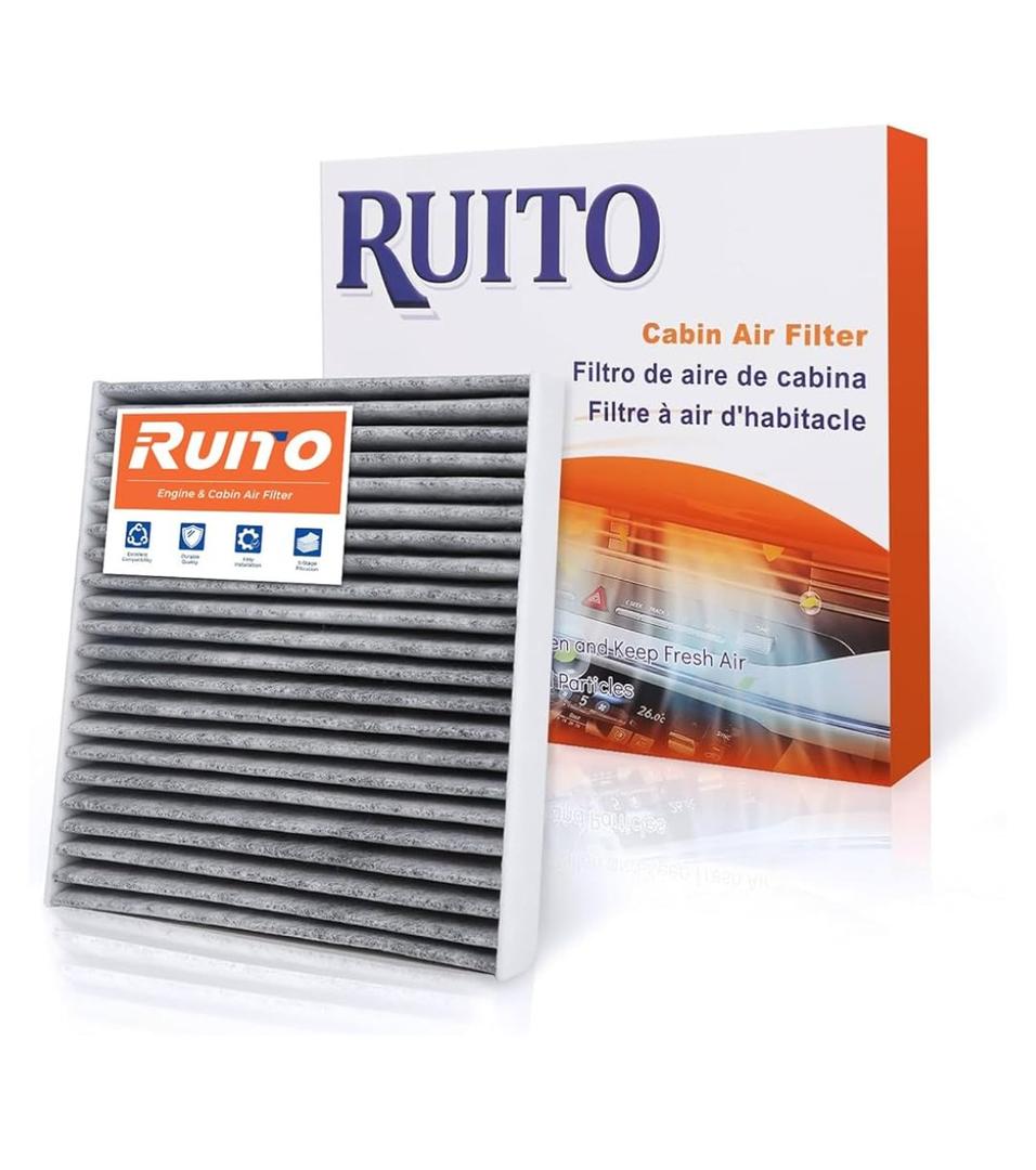 RUITO Cabin Air Filter, Fits 2016-2023 IS300, 2014-2023 IS350, 2022-2023 IS500, 2016-2022 RC300, 2015-2022 RC350, 2016-2020 GS F, 2013-2020 GS350, Replacement for CF10074, WP10099, 87139-30100