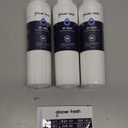 GLACIER FRESH UKF8001 Compatible with Whirlpool Refrigerator Water Filter 4, EDR4RXD1, EveryDrop Filter 4, 4396395, Maytag UKF8001, UKF8001AXX, WHR4RXD1, KAD4RXD1, 46-9006, Puriclean II, Pack of 3