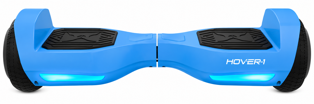 Hover-1 Rebel Electric Self Balancing Scooter for Kids with 6.5 Tires, Dual 110W Motors, 6 mph Max Speed, and 3 Miles Max Range Self Balancing Board, Blue
