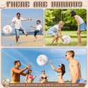 VioraWhite 18 Pcs Baby Shower Games Diaper Funny Granny Pants Yard Games Set, 16 Pcs Bear Bouncy Balls 2 Granny Pants with Air Pump for Adult Baby Shower Gender Reveal Family Party Outdoor Indoor