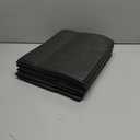 Black Shelf Liner for Under Sink - 5 mm Thick Strong Grip Non-Slip Large Toolbox Drawer Mat for Wire Shelving Cabinet - 24 in Wide  68 Inch