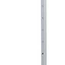 SSWBasics Adjustable White Costumer Stand – Single Arm Clothes Rack - Retail Clothing and Garment Display Stand – Ideal For Showcasing Hanging Items In Thrift Shops, Boutiques and Retail Stores