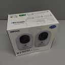 2K Security Camera Indoor-360 Cameras for Home Security and One-Tap Call, Elderly/Cat/Baby/Nanny, Motion Alert, Intelligent Tracking, 2.4GHz WiFi Only, Work with Alexa/Google Home, K7 2Pack